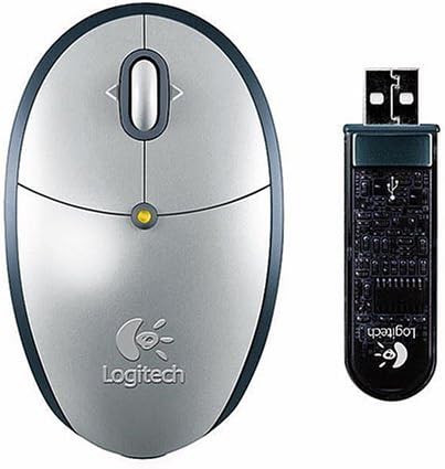 Logitech Cordless Mini Optical Mouse (931396-0403)