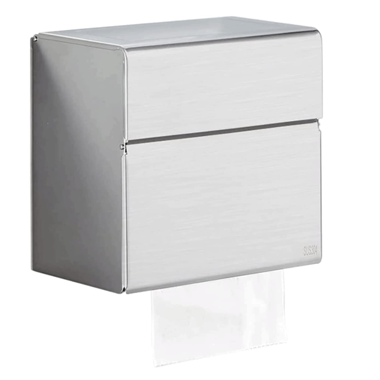 papierhandtuchspender Wandmontierter Papierhandtuchspender, Mehrfach-Handtuchspender, Edelstahl-Papierhandtuchhalter, Küchenhandtuchspender Einfach zu bedienen