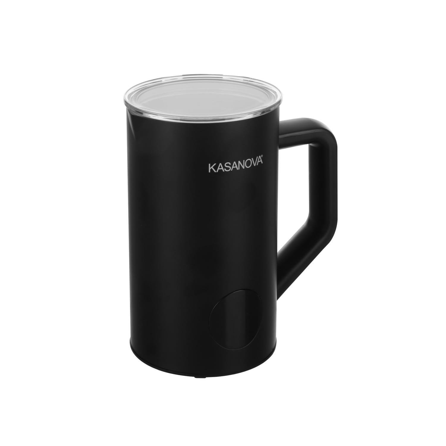 KASANOVA Mousseur à Lait Électrique Numérique 550W - 6 Fonctions Cappuccino Chocolat Chaud Blanc