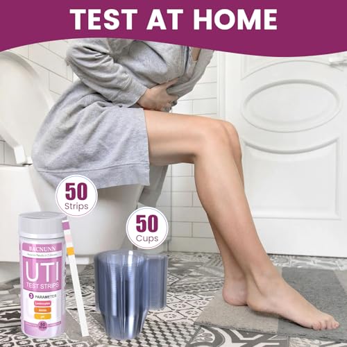 Bacnunn 3-1 UTI TEST STRIPS Test Strips For Women: 50Ct 3-1 Urinary Tract Infection Treatments Test Strips For Uti & Bladder, Accurate Readings At Home thumb #1