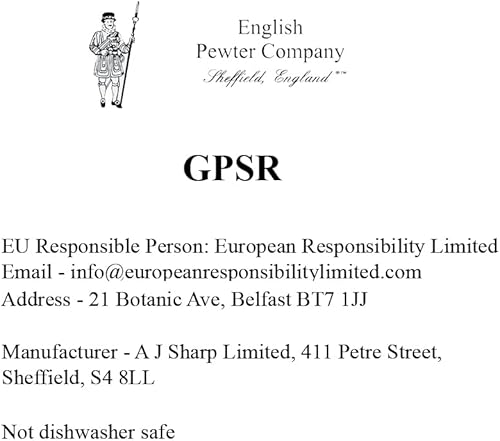 Miniatura 7 de English Pewter Company - Vaso de whisky antiguo de 11 onzas con asta de ciervo y base de peltre STAG104