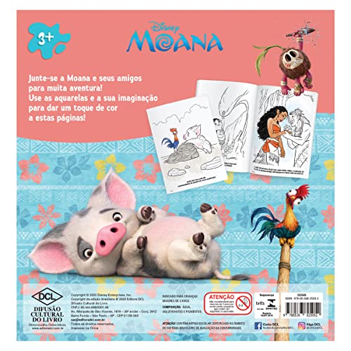 Disney - Aquarela - Moana