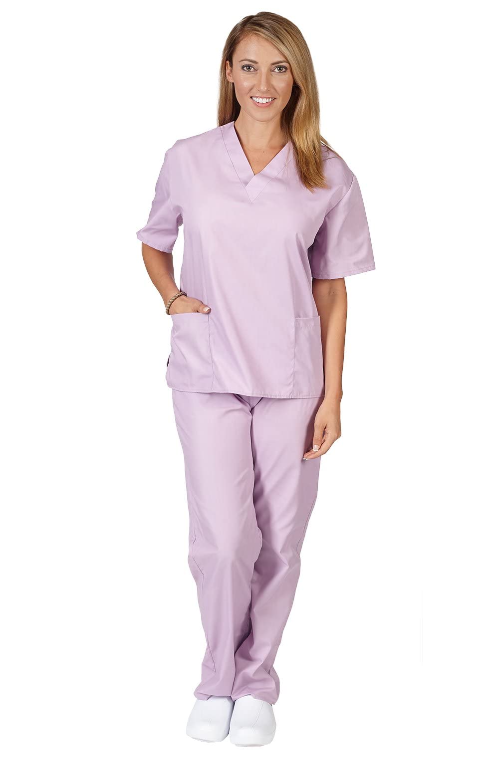 M&M SCRUBS Women Scrub Set Medical Scrub Top and Pants