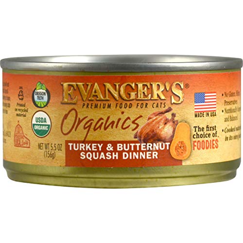 Evanger's Organics Turkey & Butternut Squash