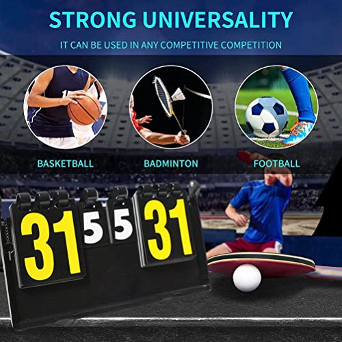 Marcador portátil digital para deportes con 4 dígitos miniatura 5