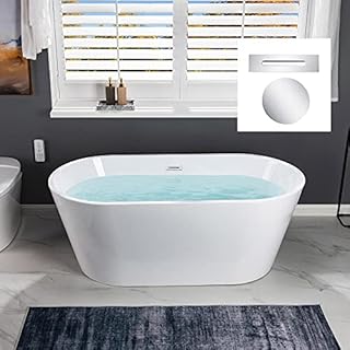 WOODBRIDGE BTA1514-C-Drain &O Bathtub, Chrome
