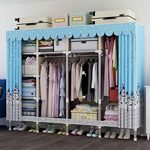Rangement pour chambre à coucher : armoire en toile modulable - 2