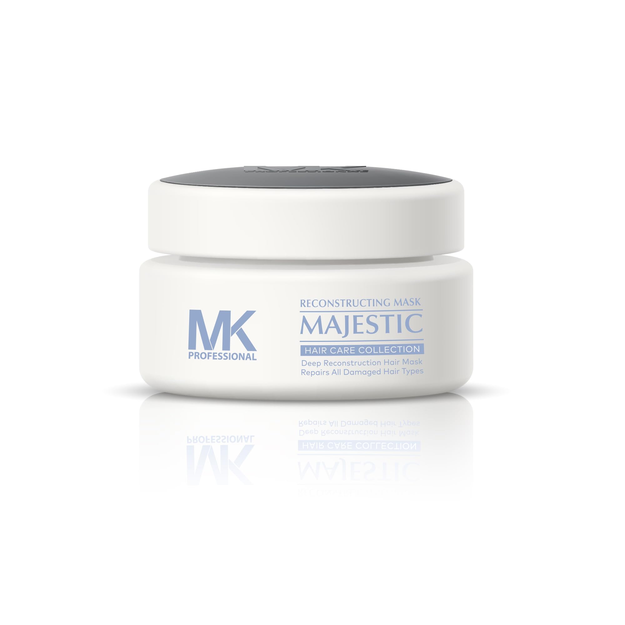 MK PROFESSIONAL Hair Mask for Dry Damaged Hair & Growth, Reconstructing Deep Conditioning Protein Mask, Provide Hydration & Shine, Prevent Future Breakage - 6.8 Fl Oz (200 ml)