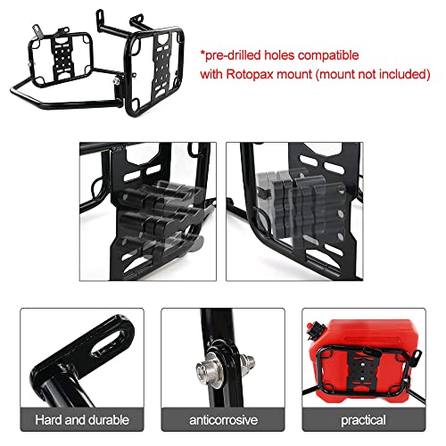 Soportes para alforjas Xitomer para KLR650 2008-2018 miniatura 6