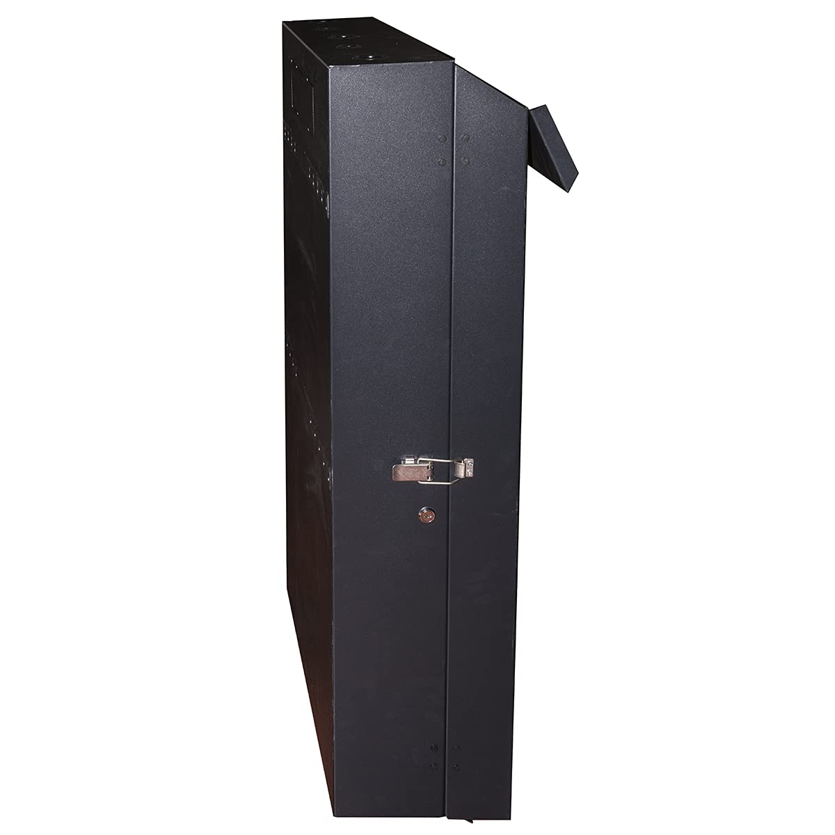 Armadio Rack 19" da Muro Verticale 5U 650x1082x248 mm Nero per Server Profondi Fino a 92 cm Montanti Regolabili