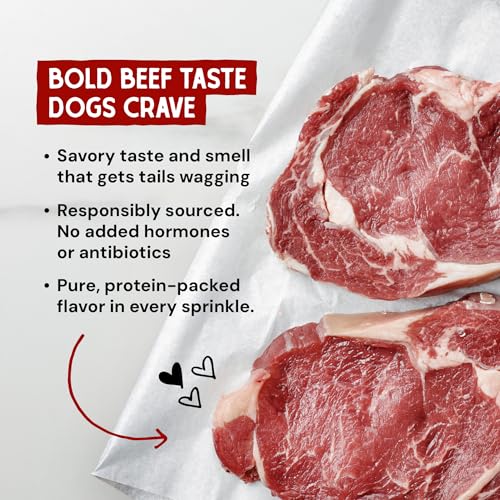 Stella & Chewy's Freeze-Dried Raw Grass-Fed Beef Recipe Marie's Magical Dinner Dust for Dogs, 198g Bag image 6