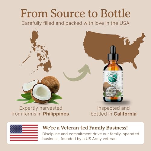 Bella Terra Oils - Organic Fractionated Coconut Oil (MCT) 4 oz - A Treasured Elixir from Coconut, Enriched with Caprylic & Capric Acid, The Ultimate Carrier for Mixing Oils - Thumbnail 7