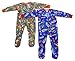 95558B-3T Prince of Sleep Footed Pajamas / Blanket Sleepers (Pack of 2)