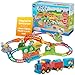 Produktbild VTech TUT-TUT Baby Flitzer Bunter Bahnhof I Interaktives Spielset mit motorisiertem Zug und 2 Waggons I Über 70 Melodien und Geräusche I 19 Schienen und 6 Spielbereiche I Lernspielzeug ab 1 Jahr