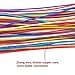 Kidisoii Dupont 2.54mm Wire Female to Female Dupont Connector & 22AWG Pre-Crimped Cable, Single Row 1/2/3/4/5/6/7/8/9/10P JST Connector with Length of 10/30/50/100cm Dupont Wire (5Pcs FF 3P-50CM)