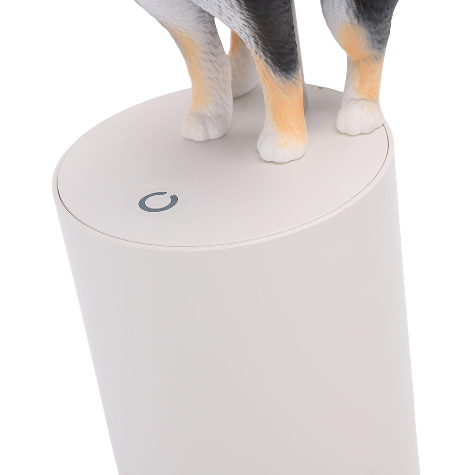 Ausla Automatischer Seifenspender, ABS-Schaumseifenspender mit Intelligentem Sensor, Batteriebetriebenes Hundedesign, 27 X 9 cm, für Badezimmer, Küche, Händewaschen (Black)