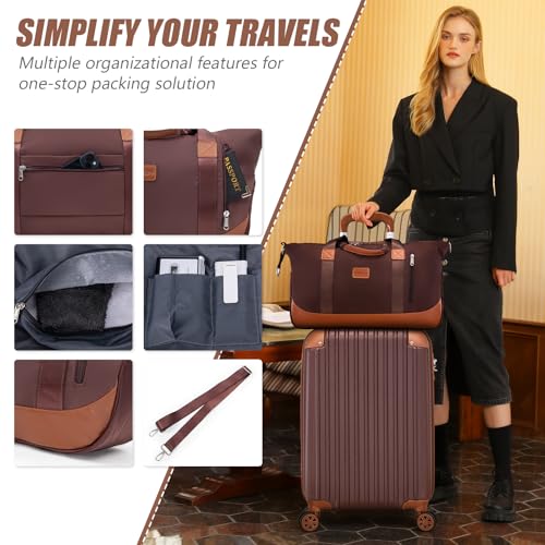 Image of Cosbarn Luggage Sets, Lightweight Durable Hardshell, 5 piece Suitcase Sets