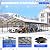 EROMMY 20x40 FT Heavy Duty Metal Carport with Reinforced Steel Braces & Galvanized Steel Roof and Frame, Sturdy Car Shed in All Weathers, Easy Assembly Car-Shelter for 2 Cars, SUV, Tractors and Boat