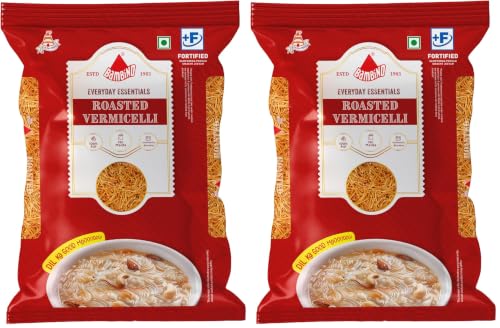 Image of Bambino Vegetarian Vermicelli, Roasted, 850 grams / 900 grams pouch (Weight May Vary) (Pack of 2)