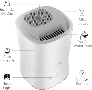 Warm Mist Humidifier - 1.5 Gallon, Top Fill