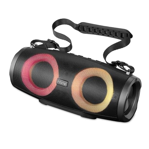 iHome Bluetooth Speaker Boombox with FM Radio and...