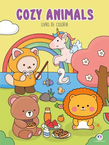 Cozy Animals - Para Colorir