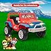 Paw Patrol - 12V Kids Ride On with Rechargeable Battery, LED Headlights, Press-Button Start, Durable Wheels, Forward & Reverse Drive, Contoured Seat