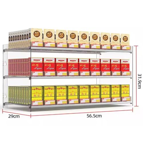 Présentoir mural supermarché pour optimiser le comptoir avec distributeur de tabac - 2