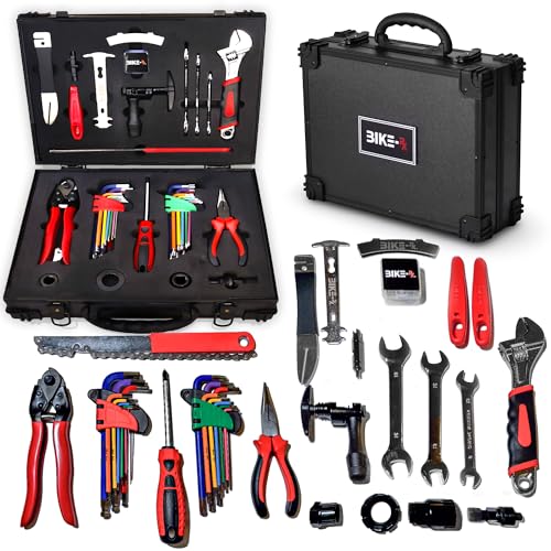 Elite 37pc Bike Tool Kit – Bicycle Repair Set for Mountain, Road,...