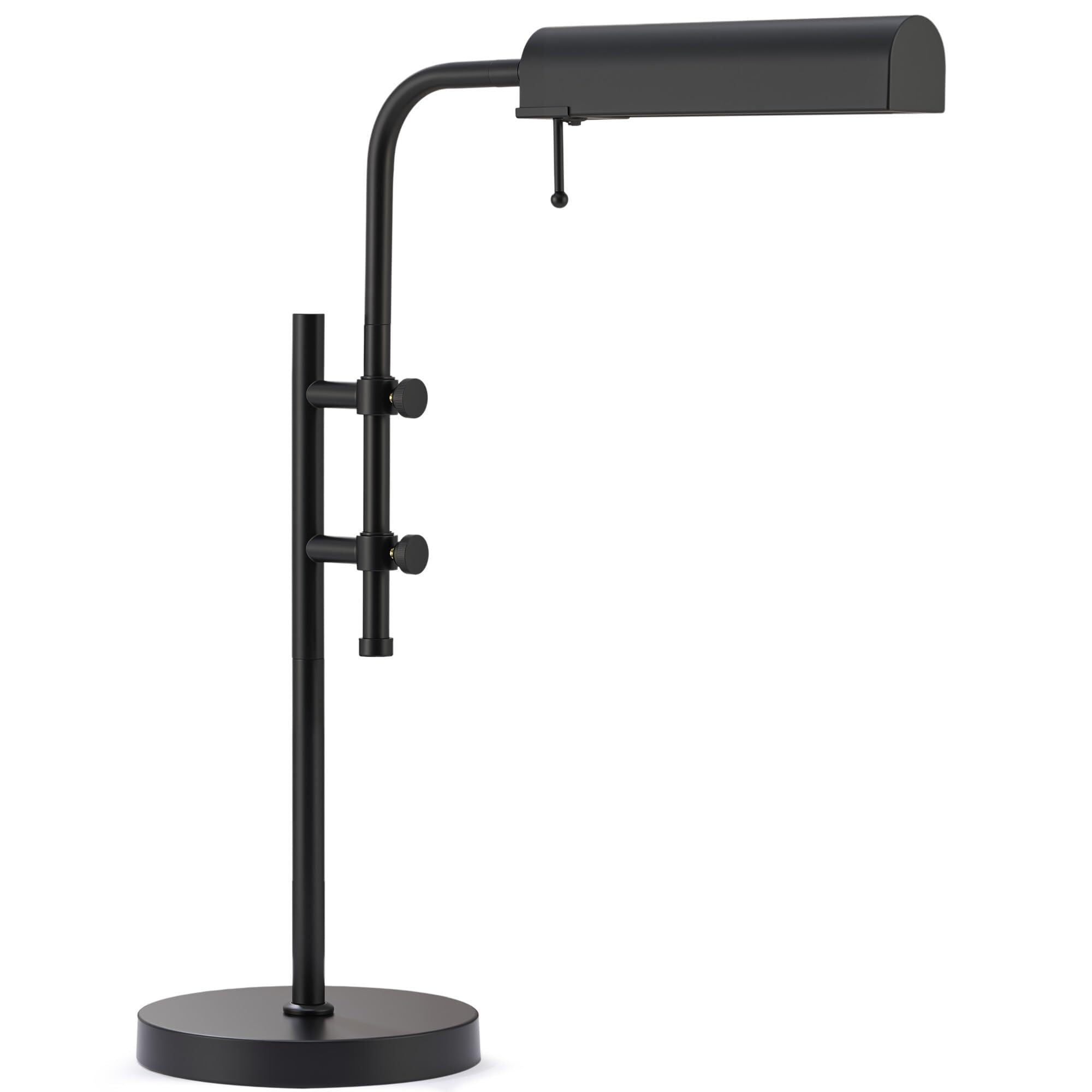 Simple Industrial Style Metal LED Desk Lamp with 3 Color Tem