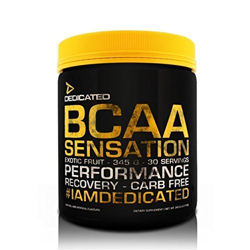 Dedicated NutritionBCAA Sensation - 345g - 30 Servings (Mango Strawberry) by Dedicated Nutrition