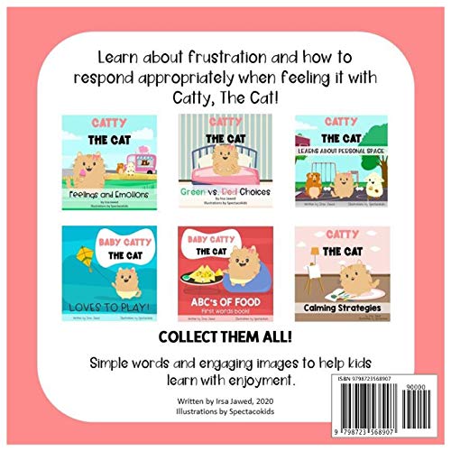 Catty The Cat When I am frustrated: children's book about anger management, toddler book of feelings and emotions, behavior management in kids, autism social story, self-regulation skills - Image 2