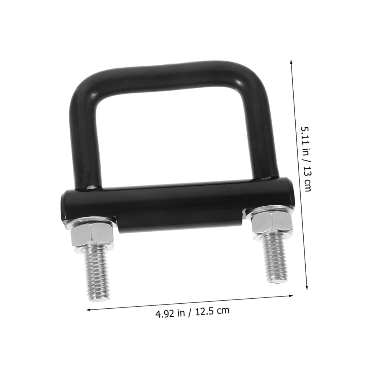 2piezas Grillete de Remolque de Negro Resistente y Duradero Abrazadera Tensora de Enganche para Estabilizador Antivibración Fijación Segura para Acoplador de Remolque