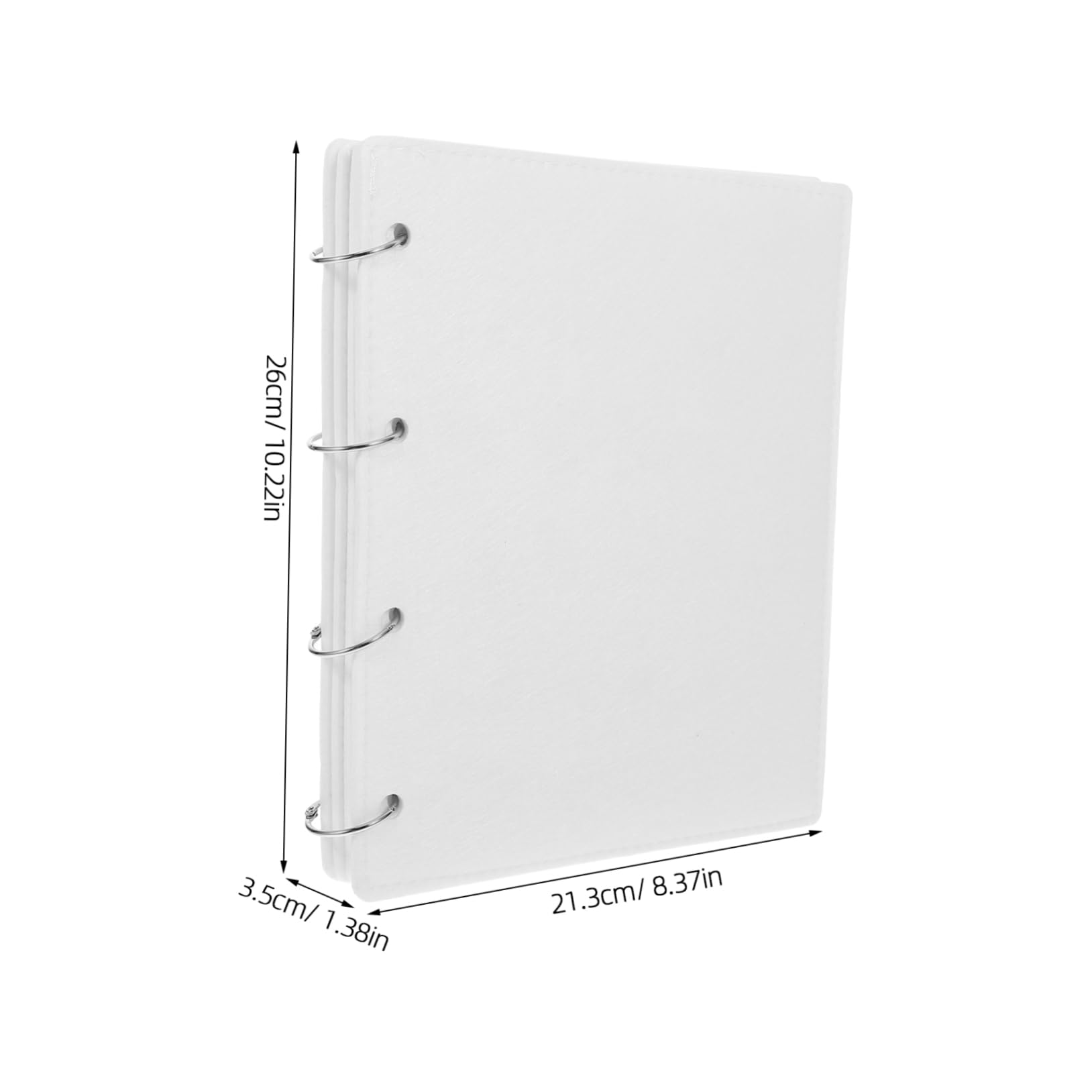 Housoutil Elegant Shoe Buckle Storage Book Pin Organizer Display Multi-function Jewelry Binder for Home Decor