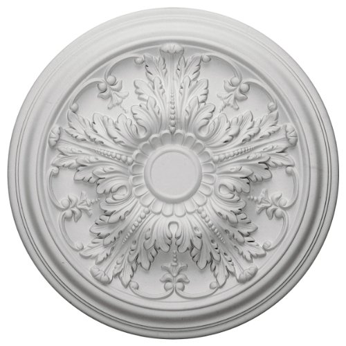Super Deal Product Ekena Millwork CM20DAPLS Damon Ceiling Medallion, 20"OD x 1 1/2"P (Fits Canopies up to 3 3/8"), Hand-Painted Platinum Super Deal Product Ekena Millwork CM20DAPLS Damon Ceiling Medallion, 20"OD x 1 1/2"P (Fits Canopies up to 3 3/8"), Hand-Painted Platinum