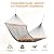 Lazy Daze Hammocks Double Rope Hammock, 2 Person Traditional Outdoor Hand Woven Cotton Rope Hammock with Spreader Bar, Chains, Tree Straps for Patio Yard - Max 450 Lbs, Dark Brown