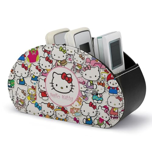 ハローキティ リモコンスタンド リモコンラック ペン立て 家庭用収納ボックス 多機能収納ボック 卓上小物収納ケース デスクペンホルダー オフィス収納ホルダー リモコン置き 化粧品収納 コーヒーテーブル ドレッシング 人気