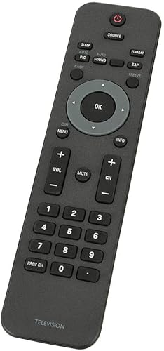 Miniatura 3 de Mando a distancia de repuesto para Philips LCD TV 32PFL3504D 32PFL3514D 42PFL3704D 42PFL7603 47PFL7603 22PFL3504D 19PFL3505D 32PFL3504D 42PFL3704D
