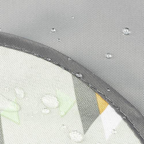 SnoofyBee Portable Clean Hands Changing Pad. 3-in-1 Diaper Clutch, Changing Station, and Diaper-Time Playmat with Redirection Barrier for use with Infants, Babies and Toddlers (Tribal) …