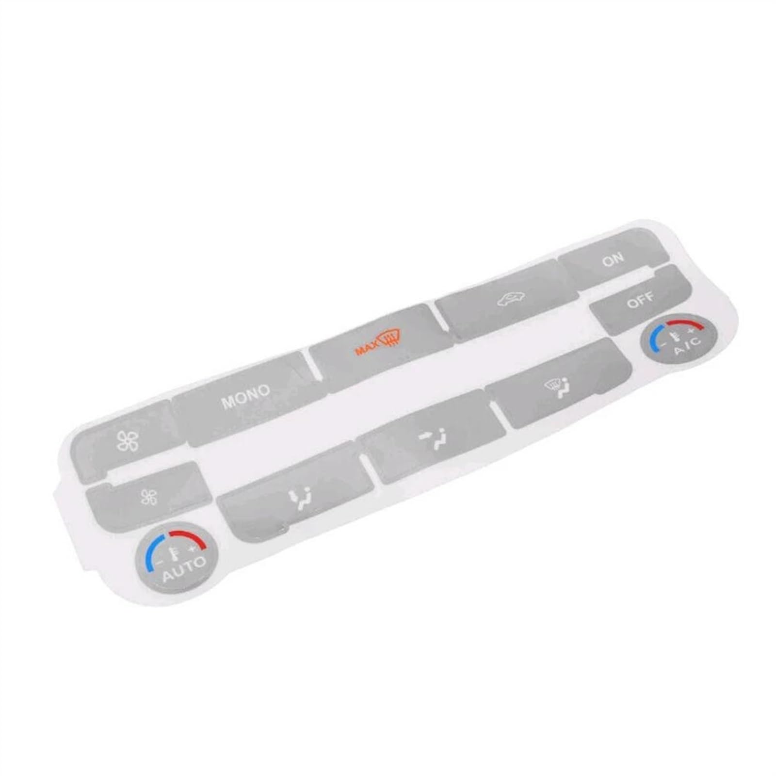 Car Switch Cover Compatible with for S-Max for Mondeo Car Interior AC Climate Control Button Repair Decals Sticker