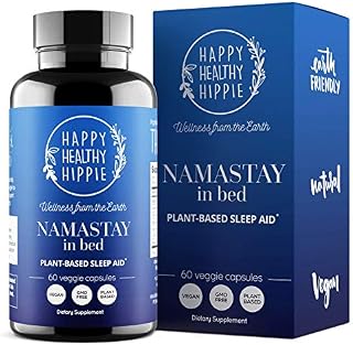 Namastay in Bed Natural Sleep Aid Supplement – Total Sleep Cycle Support –