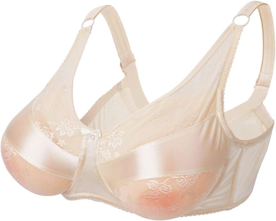 Special Pocket Bra for Silicone Breast Forms Post Surgery Mastectomy Crossdressing Bra