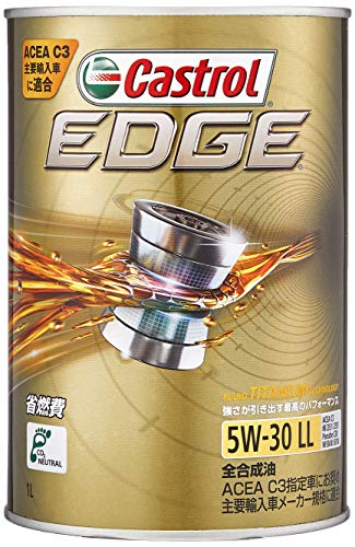 Castrol(�J�X�g���[��) �G���W���I�C�� 5W-30 EDGE LL ACEA C3 1L 4�փK�\����/�f�B�[�[���ԗ��p �S������
