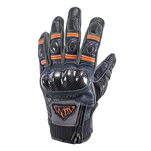 Tourmaster Sierra Peak Glove - Waterproof, Insulated, Touch Screen Compatible Motorcycle Gloves For Men - Durable 500D Nylon Gauntlet, Genuine Goatskin Leather Knuckle Overlay #TOP7