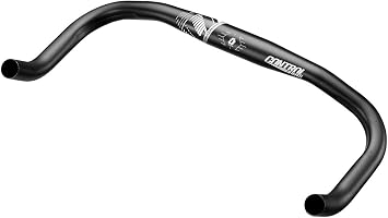 Control Tech Bull Horn Alloy Bar, Black/Gray, 31.8 x 400mm