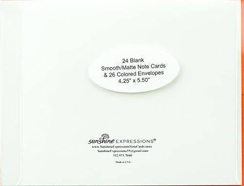 Miniatura 127 de Blooming Flowers – Orquídea Phalaenopsis – Tarjetas fotográficas de alta gama, pesadas y suaves, 8 con 10 sobres de colores, juego en caja