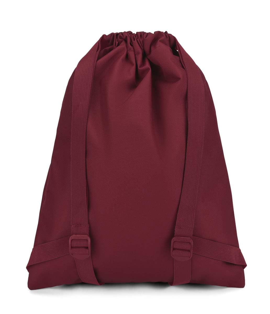 JANSPORT DRAWSACK Small Backpack, Russet Red - Image 2