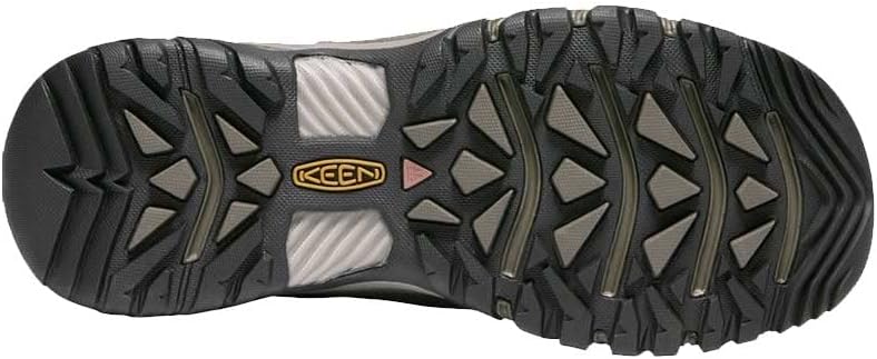 KEEN Men's Targhee 3 Low Height Waterproof Hiking Shoes, Black Olive/Golden Brown, 12 | Image 7