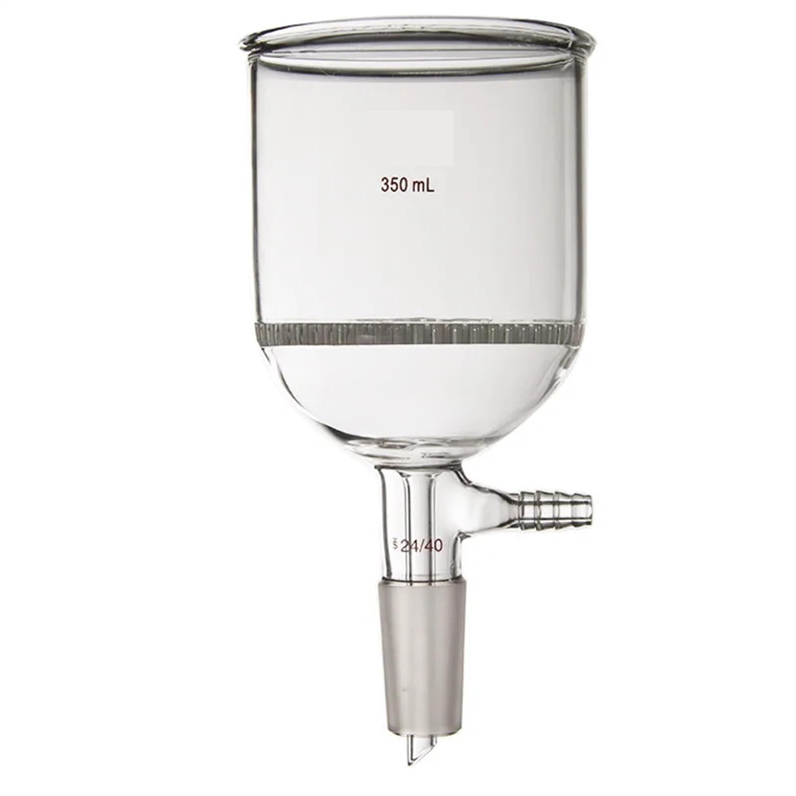 Set di becher Conici in Vetro, Imbuto in Vetro, Piatto in Vetro, Imbuto a cespuglio, 24 bocche, 60 ml/100 ml/150 ml/250 ml/350 ml(100ml)