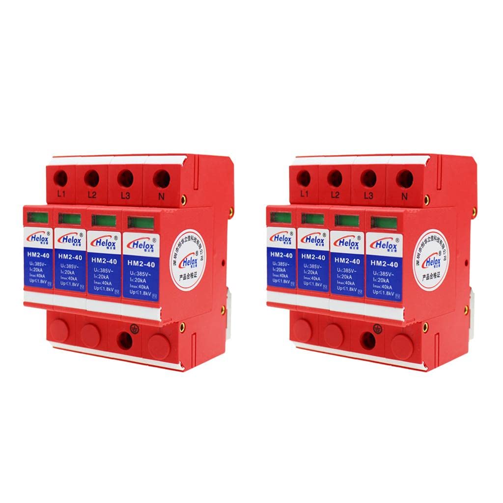 Club Bollywood® 2pc 380V 40kA Three-Phase Power Surge Protector Thunder Arrester|Computers/Tablets & Networking | Power Protection, Distribution | Surge Protectors, Power Strips-image-4